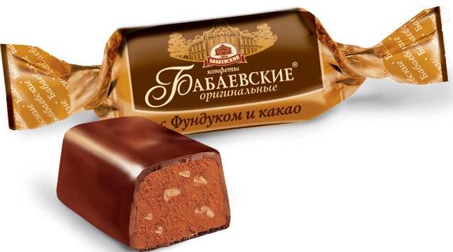 Бабаевские оригинальные с фундуком и какао (Бабаевский)